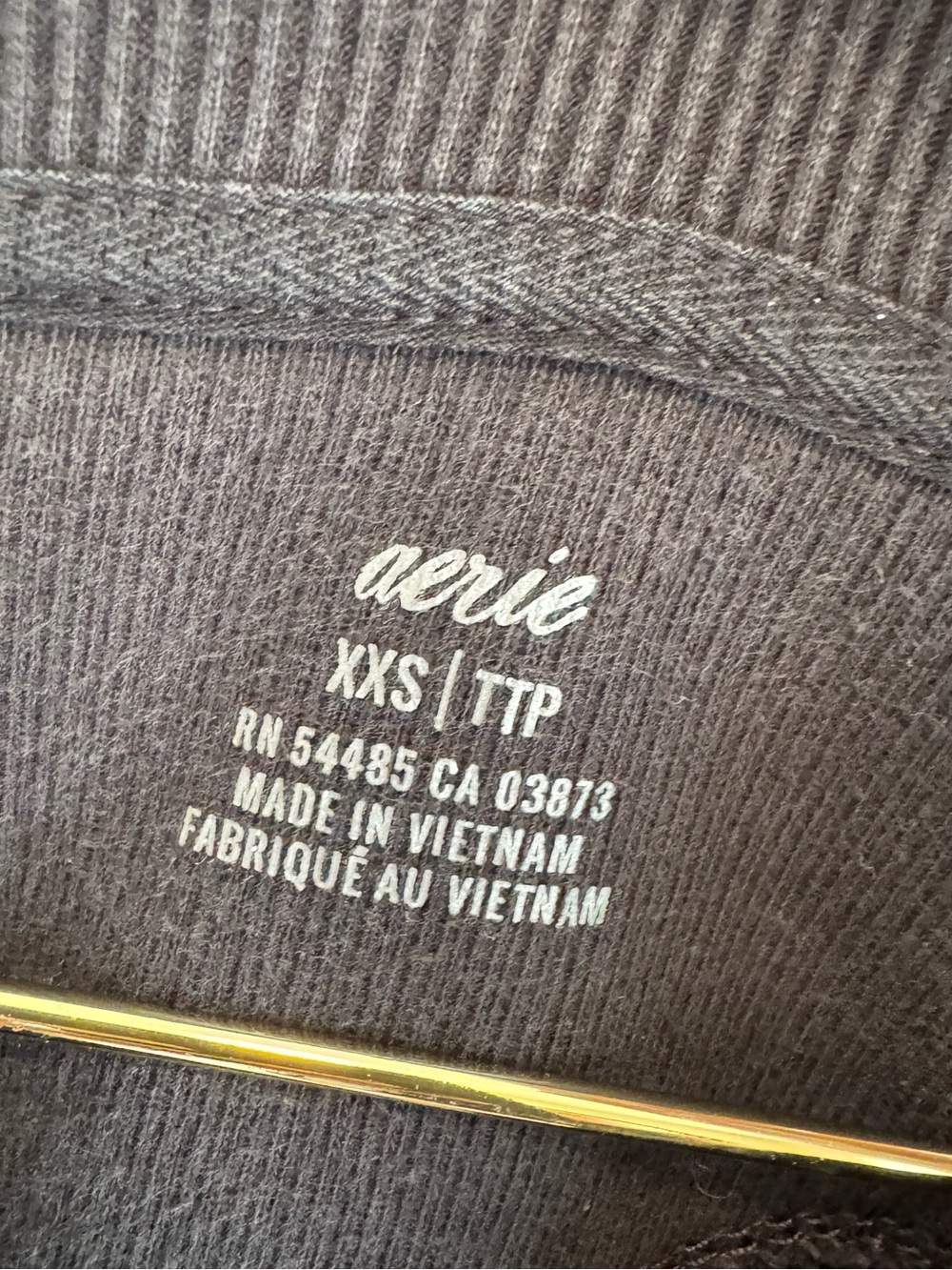 Aerie Quarter Zip Sweatshirt - Picture 2 of 2